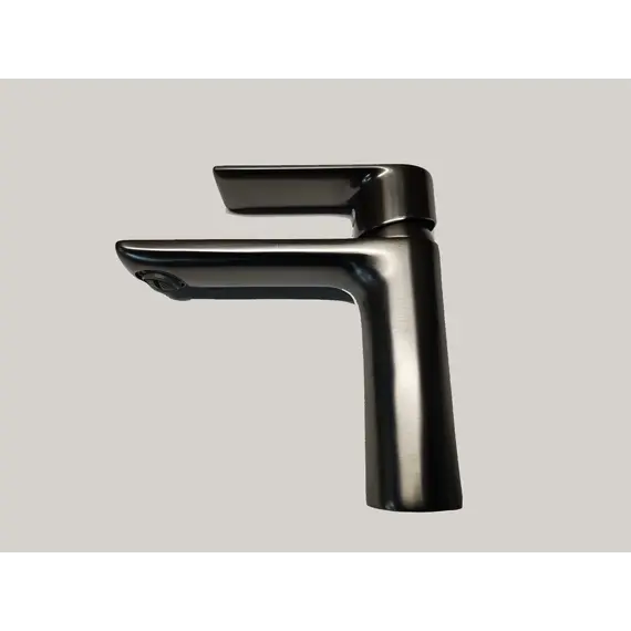 Душевой комплект Haiba: Душевая стойка HB24505-3 + смеситель для раковины HB10505-3, цвет графит - фото 21