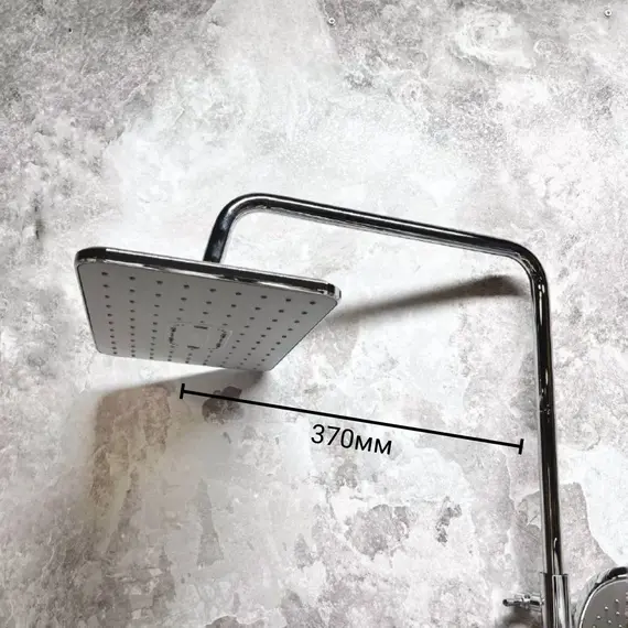 Душевая стойка с поворотным изливом Haiba HB24505 - фото 9