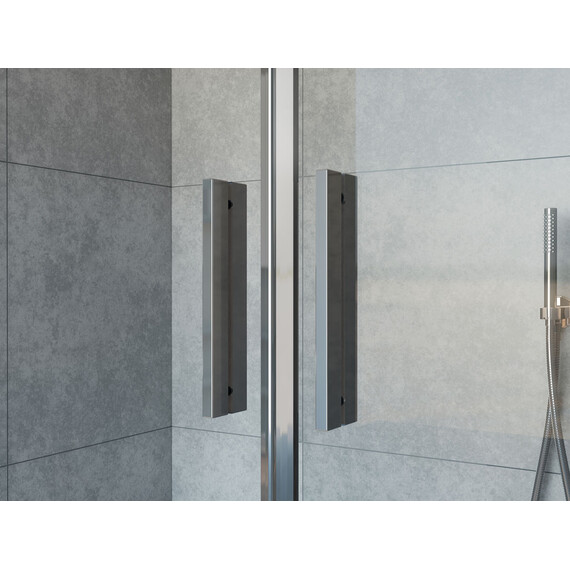 Душевое ограждение Vincea Garda 170x80 см VSR-1G28017CLG, золото/прозрачное - фото 6