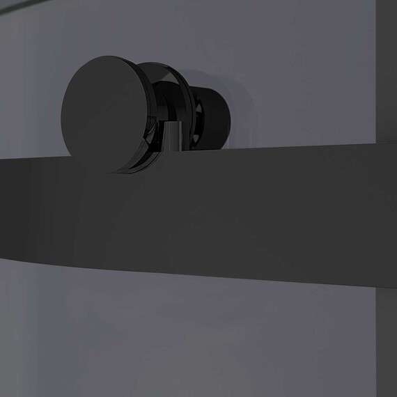 Душевое ограждение Vincea Como-N 140x80 см VSR-4CN8014CGB (стекло 8 мм) чёрный/тонированное - фото 4