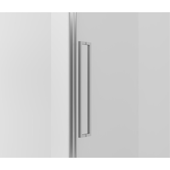 Душевое ограждение Vincea Slim-N 120x100 см VSR-4SNP1012CLGM, вороненая сталь/прозрачное - фото 3