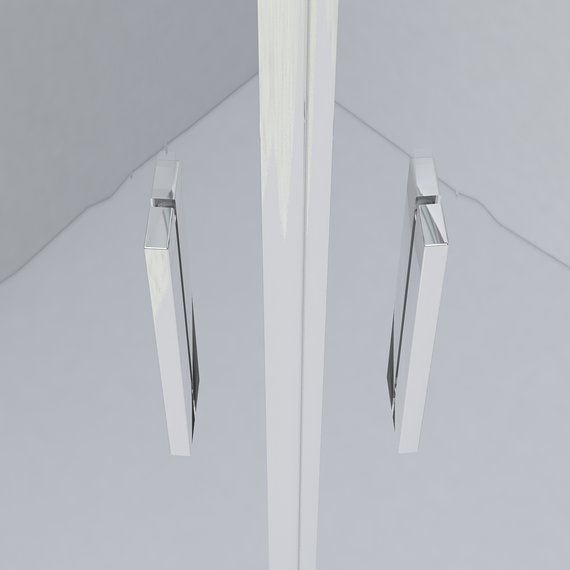 Душевое ограждение Vincea Garda 100x100 см VSS-1G100CLG, золото/прозрачное - фото 4