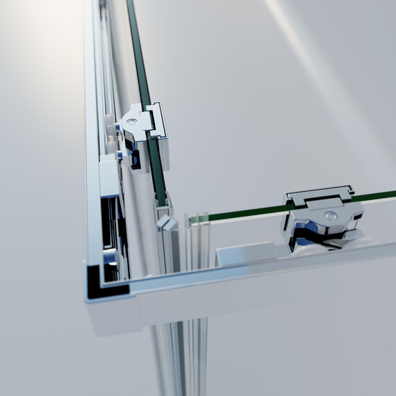 Душевое ограждение Vincea Rapid-N 90-100x70-80 см VSS-3RN8010E10CL, хром/прозрачное - фото 4