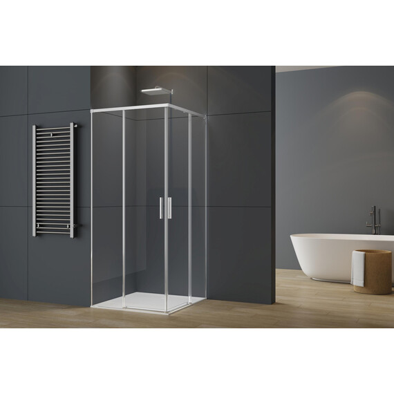 Душевое ограждение Vincea Soft 2 90x90 см VSS-3SO2900CL, хром/прозрачное - фото 2