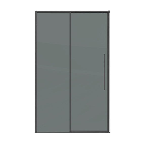 Душевая дверь Grossman  Galaxy 100 см 100.K33.01.100.42.10, оружейная сталь/тонированное - фото 