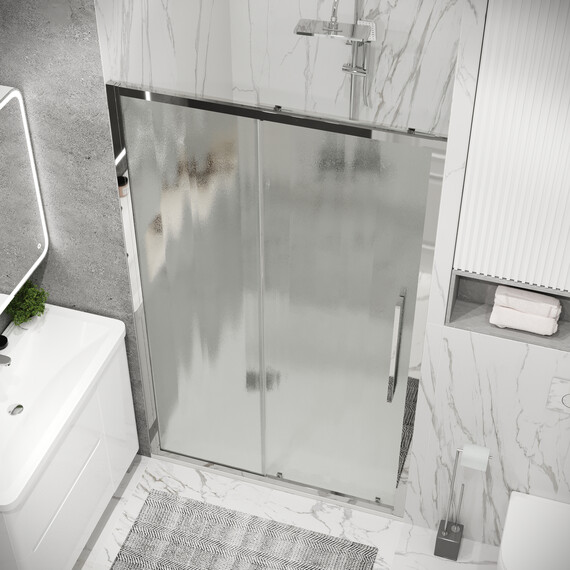 Душевая дверь Grossman  Cosmo 120 см 100.K33.02.120.10.02, хром/шиншилла - фото 5