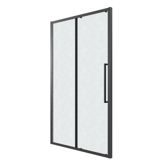 Душевая дверь Grossman  Cosmo 120 см 100.K33.02.120.21.02, чёрный/шиншилла - фото 2