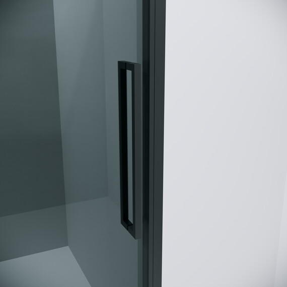 Душевая дверь Grossman  Cosmo 130 см 100.K33.02.130.21.10, чёрный/тонированное - фото 9