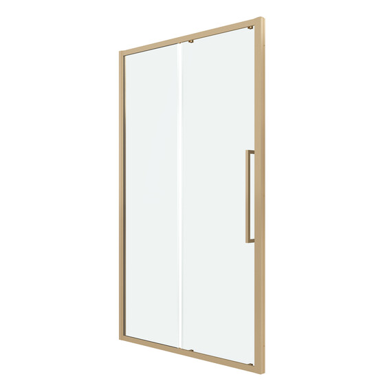 Душевая дверь Grossman  Cosmo 110 см 100.K33.02.110.32.00, золото/прозрачное - фото 2