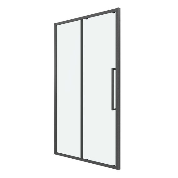 Душевая дверь Grossman  Cosmo 130 см 100.K33.02.130.42.00, оружейная сталь/прозрачное - фото 2