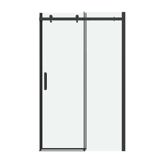 Душевая дверь Grossman  Classic 160 см 100.K33.04.160.21.00 (стекло 8 мм) чёрный/прозрачное - фото 