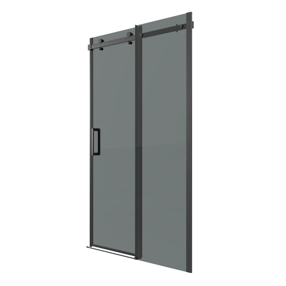 Душевая дверь Grossman  Classic 160 см 100.K33.04.160.21.10 (стекло 8 мм) чёрный/тонированное - фото 2