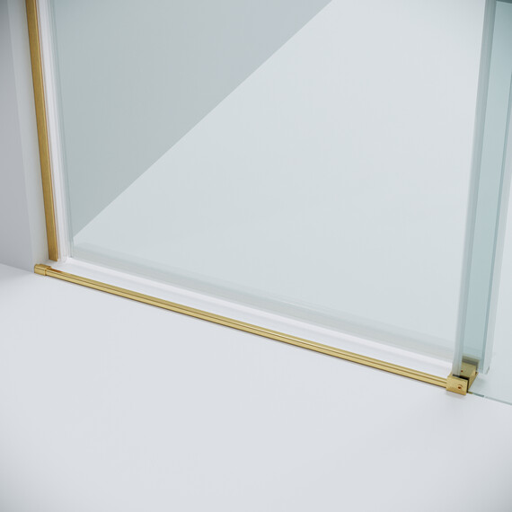 Душевая дверь Grossman  Classic 160 см 100.K33.04.160.32.00 (стекло 8 мм) золото/прозрачное - фото 8