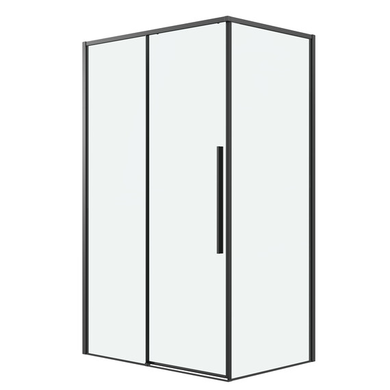Душевое ограждение Grossman Galaxy 100х100 см 120.K33.01.1010.21.00, чёрный/прозрачное - фото 