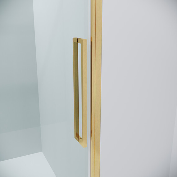 Душевое ограждение Grossman Cosmo 110х100 см 120.K33.02.1110.32.00, золото/прозрачное - фото 7