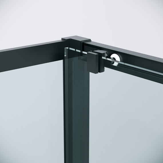 Душевое ограждение Grossman Cosmo 140х80 см 120.K33.02.1480.21.00, чёрный/прозрачное - фото 6