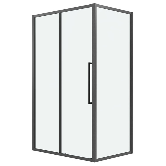 Душевое ограждение Grossman Cosmo 110х100 см 120.K33.02.1110.42.00, оружейная сталь/прозрачное - фото 