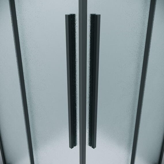 Душевое ограждение Grossman Galaxy 90х90 см 300.K33.01.9090.21.02, чёрный/шиншилла - фото 8