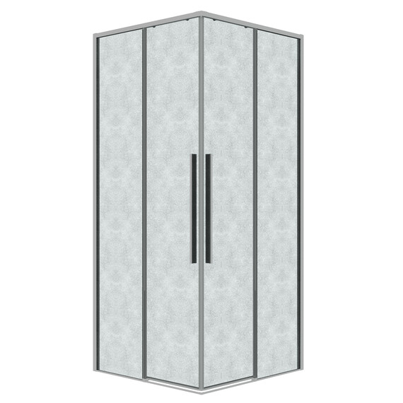 Душевое ограждение Grossman Galaxy 90х90 см 300.K33.01.9090.10.02, хром/шиншилла - фото 