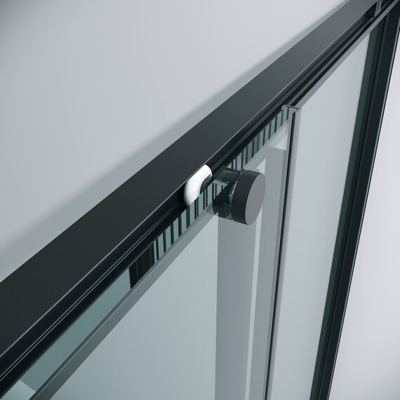 Душевое ограждение Grossman Galaxy 100х80 см 300.K33.01.1080.21.00, чёрный/прозрачное - фото 9