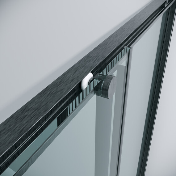 Душевое ограждение Grossman Galaxy 90х90 см 300.K33.01.9090.42.00, оружейная сталь/прозрачное - фото 8