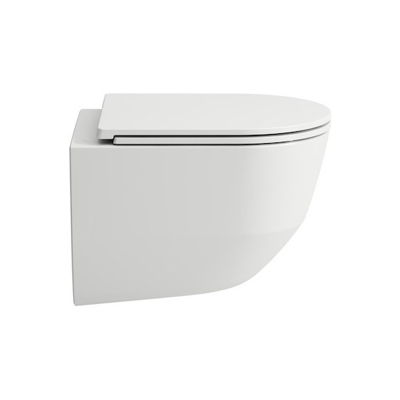 Унитаз подвесной безободковый Laufen Pro rimlless укороченный 8.2096.5.000.000.1 - фото, картинка 5 Унитаз подвесной безободковый Laufen Pro rimlless укороченный 8.2096.5.000.000.1 - фото 5