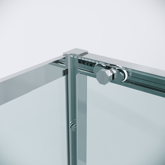 Душевое ограждение Grossman Style 130х80 см 120.K33.05.1380.10.00, хром/прозрачное - фото 6