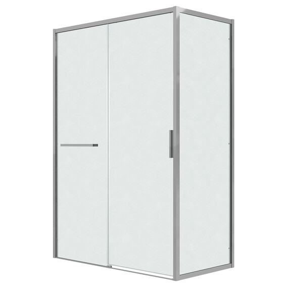 Душевое ограждение Grossman Style 130х80 см 120.K33.05.1380.10.02, хром/шиншилла - фото 