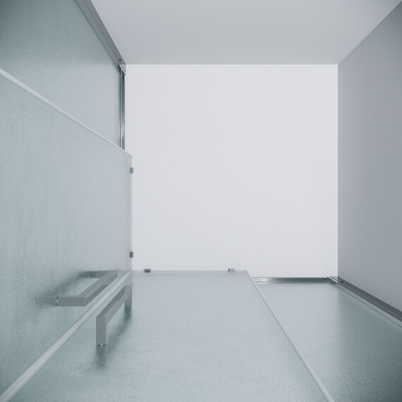 Душевое ограждение Grossman Cosmo 100х100 см 300.K33.02.1010.10.02, хром/шиншилла - фото 10