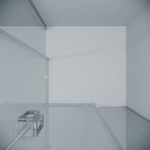 Душевое ограждение Grossman Classic 90х90 см 300.K33.04.9090.10.00 (стекло 8 мм) хром/прозрачное - фото 9