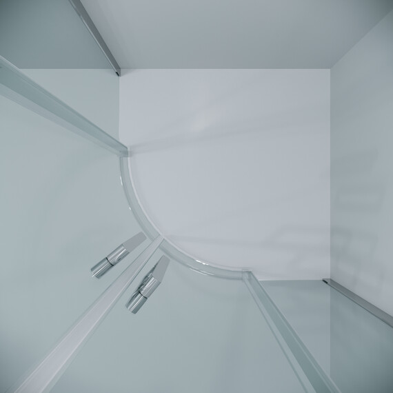 Душевое ограждение Grossman Classic 90х90 см 301.K33.04.9090.10.00 (стекло 8 мм) хром/прозрачное - фото 7