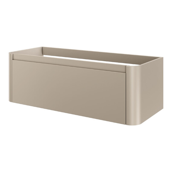 Тумба подвесная с раковиной-столешницей Armadi Art Voi 120 см 782-120-D (раковина 786-120-D) daphne - фото 3