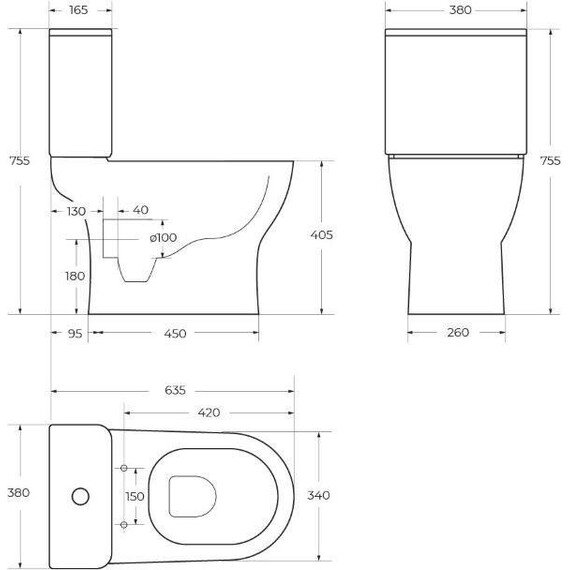 Унитаз-компакт безободковый BelBagno Steam BB130CPR/SC с тонкой крышкой микролифт - фото 9