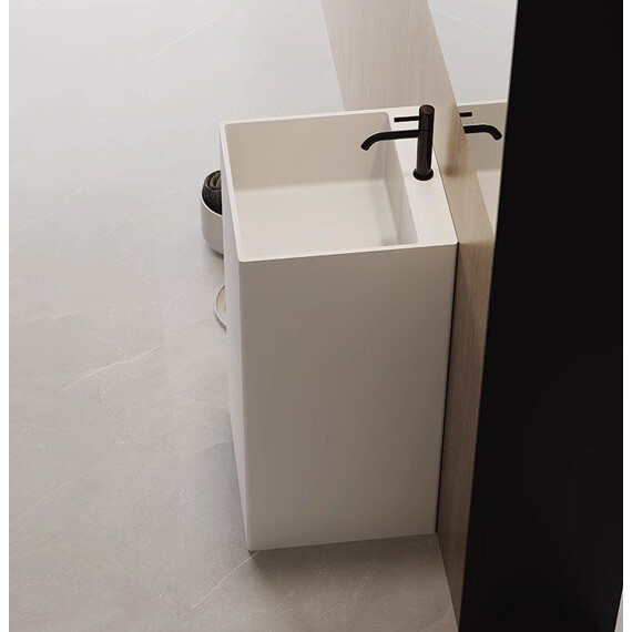 Раковина напольная Cezares 40 см CZR-SLIDER-400/850-LV-SS - фото 2