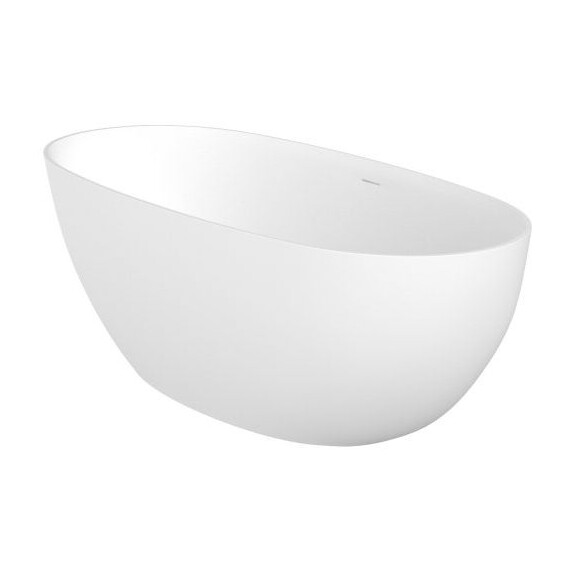 Ванна акриловая Cezares 170x78 см CZR-STREAM-170-78-56-SSB, белый матовый - фото 2
