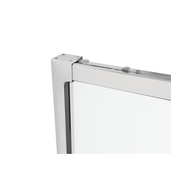 Душевое ограждение Vincea Ultima 100x100 см VSR-7UL1010CL (стекло 8 мм) хром/прозрачное - фото 5