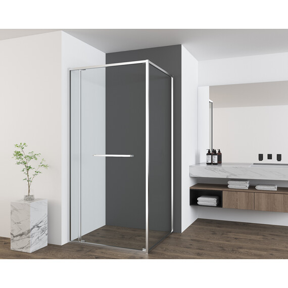 Душевое ограждение Vincea Tesi 120x90 см VSRW-7TS9012CL, хром/прозрачное - фото 3