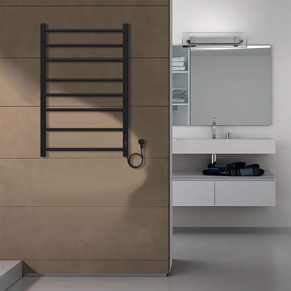 Полотенцесушитель электрический Azario Parma П8 500x800 мм AZ10858B - фото 5