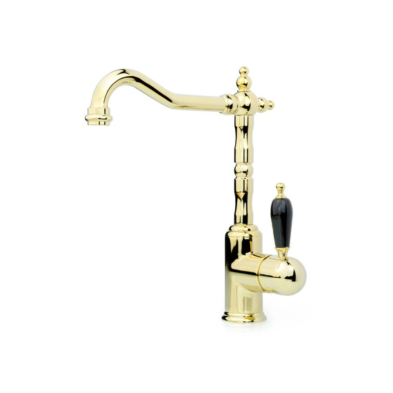 Смеситель для кухни Boheme Kitchen 102-BLC, золото - фото 