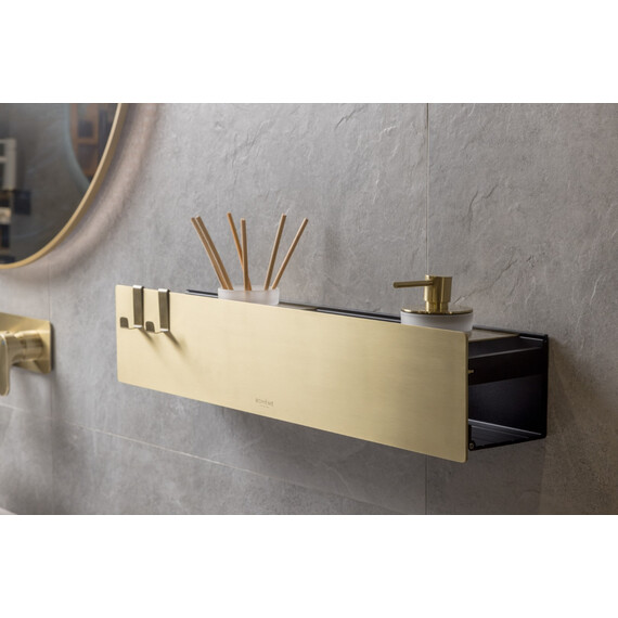 Полочка Boheme Space 10966-MG, цвет золото матовое - фото 2