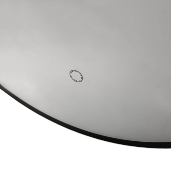 Зеркало Art&Max Torino 50 см AM-Tor-500-900-DS-F-Nero, чёрный - фото 5