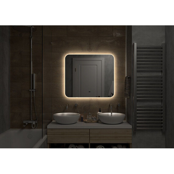 Зеркало Art&Max Ravenna 80 см AM-Rav-800-700-DS-C - фото 6