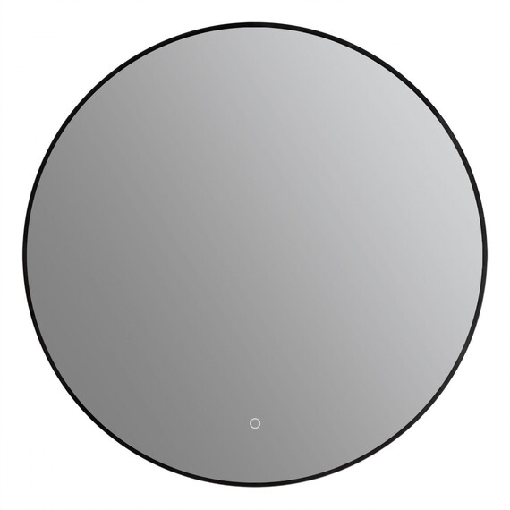 Зеркало Art&Max Sanremo 80 см AM-San-800-DS-F-Nero, чёрный - фото 4