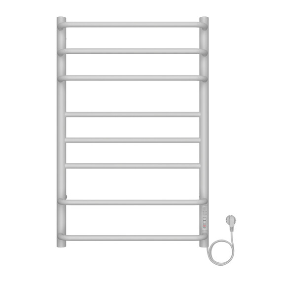 Полотенцесушитель электрический Azario Milan П8 500x800 мм AZ90858W - фото 2