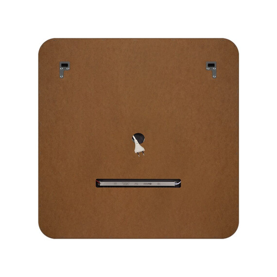 Зеркало Art&Max Genova 80 см AM-Gen-800-800-DS-F-White - фото 6