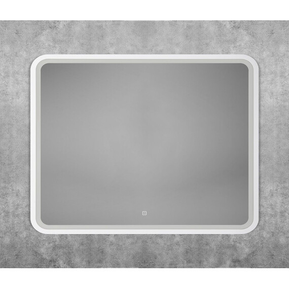 Зеркало Art&Max Genova 90 см AM-Gen-900-800-DS-F-White - фото 2