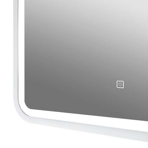 Зеркало Art&Max Genova 120 см AM-Gen-1200-800-DS-F-White - фото 7