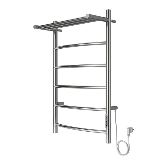 Полотенцесушитель электрический Azario Verona с полкой П6 500x800 мм AZ04858P - фото 