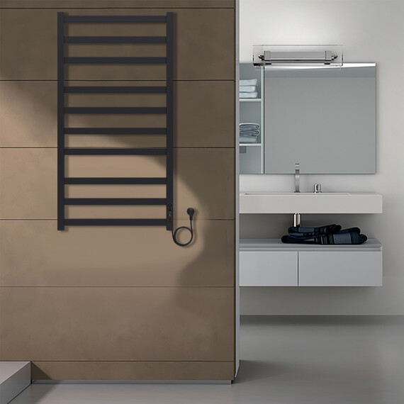 Полотенцесушитель электрический Azario Palermo П10 500x1000 мм AZ83850B - фото 5