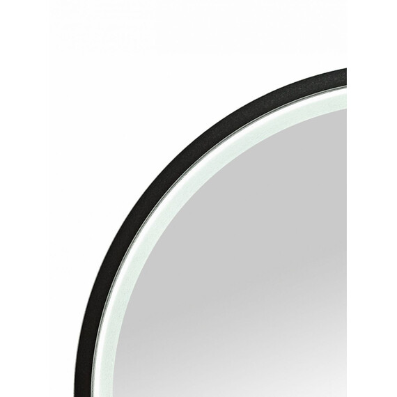 Зеркало Art&Max Livorno 60 см AM-Liv-600-DS-F-Nero, чёрный - фото 4